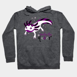 Asexual Pride Axolotl Hoodie